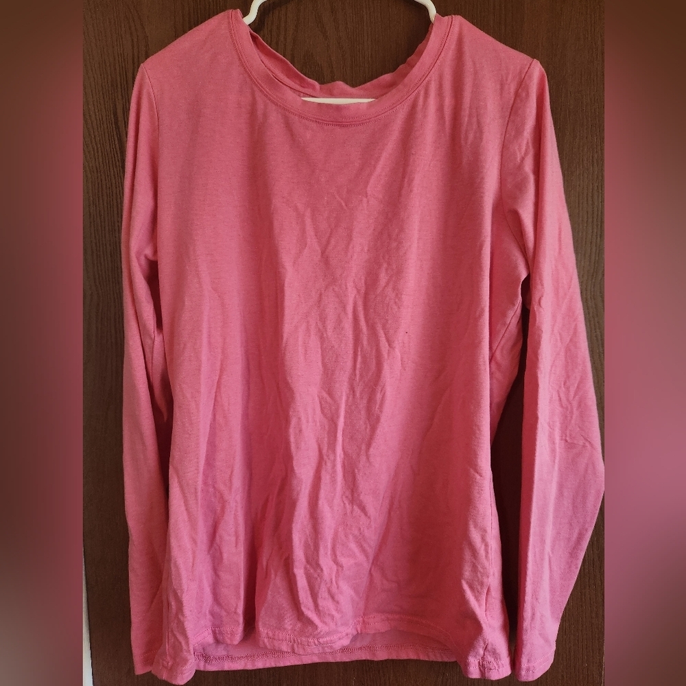 Pink Long Sleeve Shirt